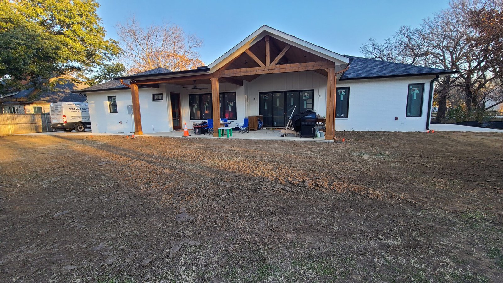 Custom Green Energy Home Rear