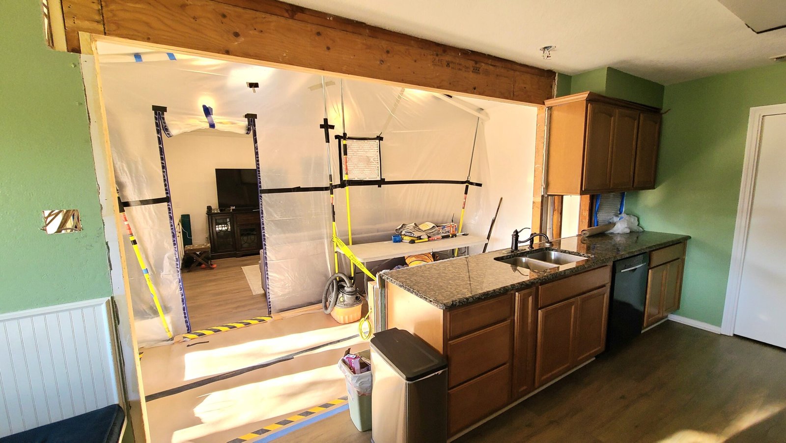 Preparation Before Kitchen Demo